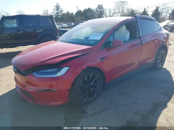 7SAXCBE62NF355956 2022 TESLA MODEL X - Image 2