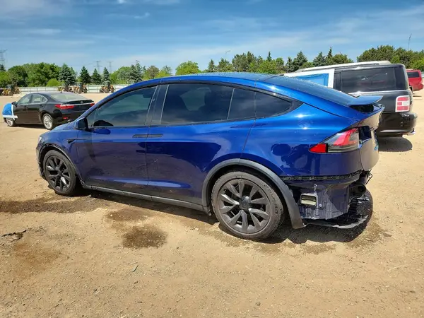 7SAXCBE67NF332253 2022 TESLA MODEL X - Image 2