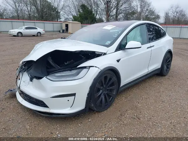7SAXCBE68NF333394 2022 TESLA MODEL X - Image 2