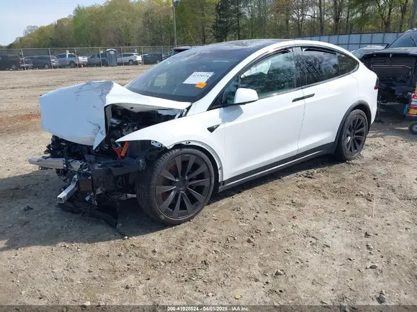 7SAXCBE6XNF340704 2022 TESLA MODEL X - Image 2