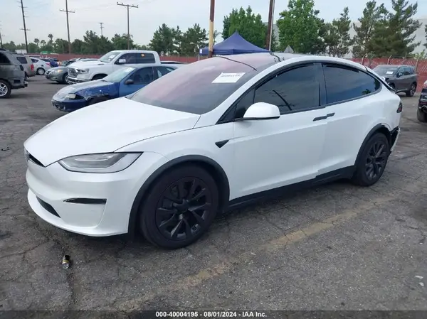 7SAXCDE54PF376491 2023 TESLA MODEL X - Image 2