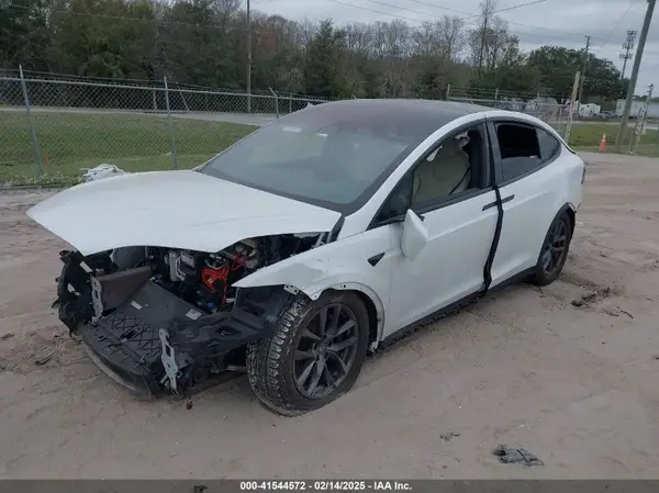 7SAXCDE55NF360393 2022 TESLA MODEL X - Image 2