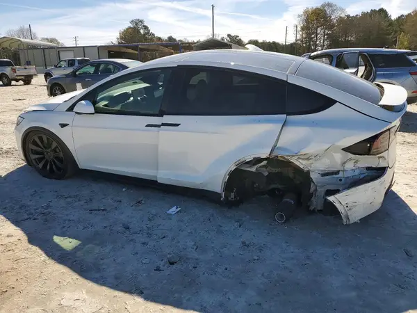 7SAXCDE58NF345094 2022 TESLA MODEL X - Image 2