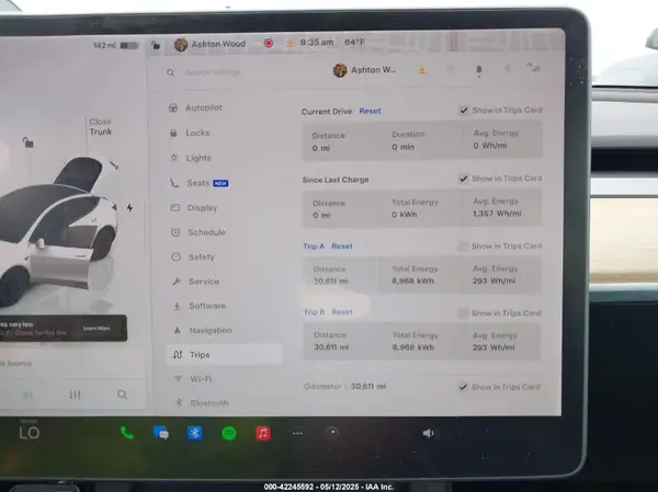 2022 TESLA MODEL Y auction photo 7
