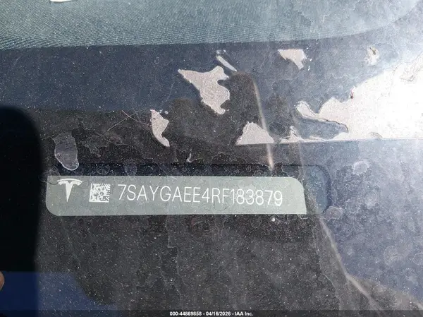 7SAYGAEE4RF183879 2024 TESLA MODEL Y - Image 8