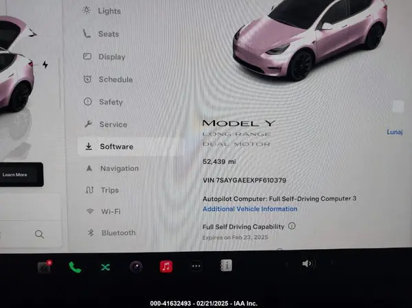 7SAYGAEEXPF610379 2023 TESLA MODEL Y - Image 7