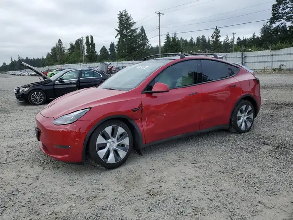 7SAYGDEE0NF559358 2022 TESLA MODEL Y - Image 1