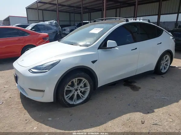 7SAYGDEE1NF407833 2022 TESLA MODEL Y - Image 2