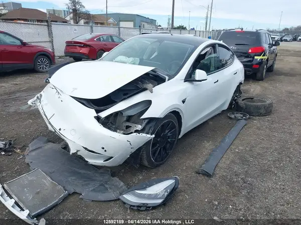 7SAYGDEE1NF468034 2022 TESLA MODEL Y - Image 2