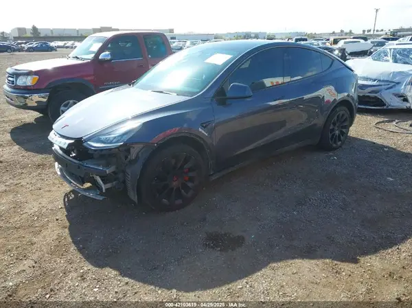 7SAYGDEE5NF342226 2022 TESLA MODEL Y - Image 2