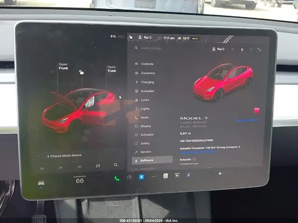 2024 TESLA MODEL Y auction photo 7