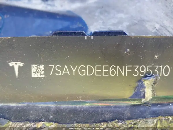 7SAYGDEE6NF395310 2022 TESLA MODEL Y - Image 8