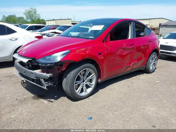 7SAYGDEE6NF442626 2022 TESLA MODEL Y - Image 2