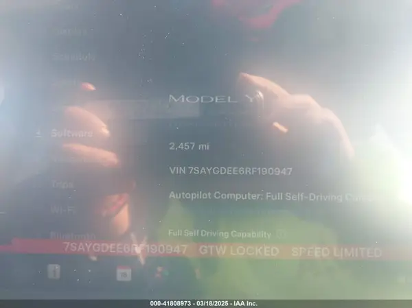 7SAYGDEE6RF190947 2024 TESLA MODEL Y - Image 7
