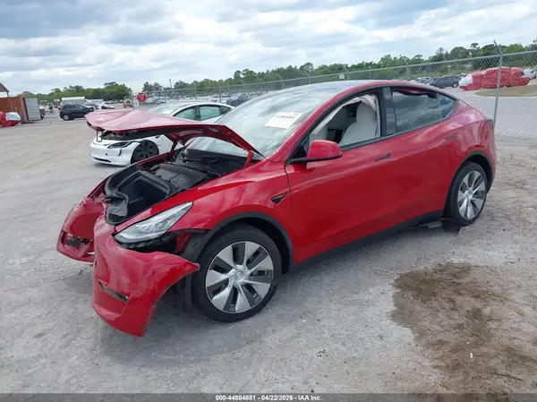7SAYGDEE8NF308801 2022 TESLA MODEL Y - Image 2
