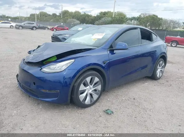 7SAYGDEE9NA002493 2022 TESLA MODEL Y - Image 2
