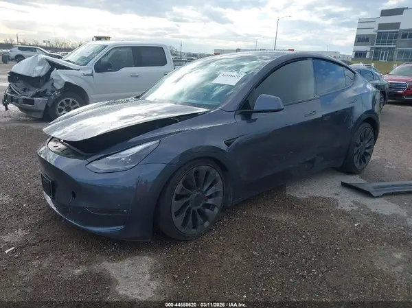 7SAYGDEF0NF337086 2022 TESLA MODEL Y - Image 2