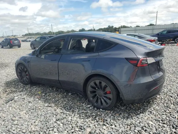 7SAYGDEF0NF392363 2022 TESLA MODEL Y - Image 2