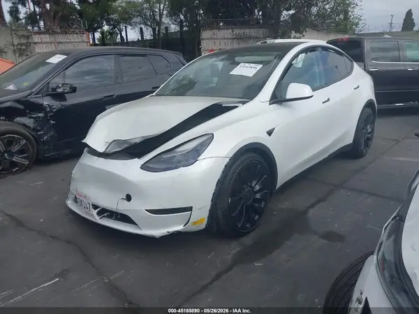 7SAYGDEF0NF406598 2022 TESLA MODEL Y - Image 2