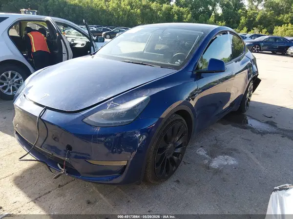 7SAYGDEF0NF443327 2022 TESLA MODEL Y - Image 2