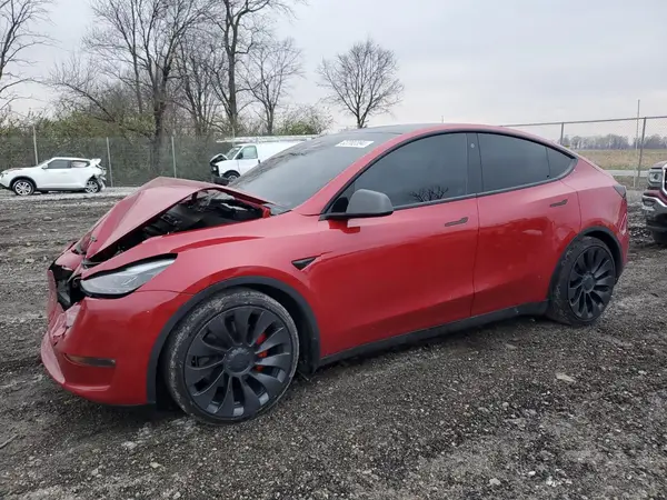 7SAYGDEF0NF443828 2022 TESLA MODEL Y - Image 1