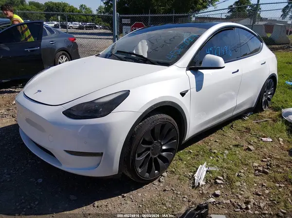 7SAYGDEF0NF524473 2022 TESLA MODEL Y - Image 2