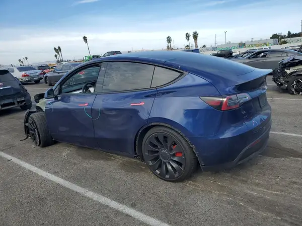 7SAYGDEF0NF564231 2022 TESLA MODEL Y - Image 2