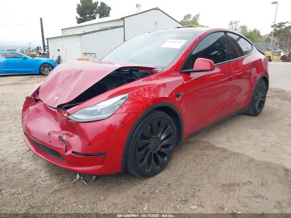 7SAYGDEF1NF489572 2022 TESLA MODEL Y - Image 2