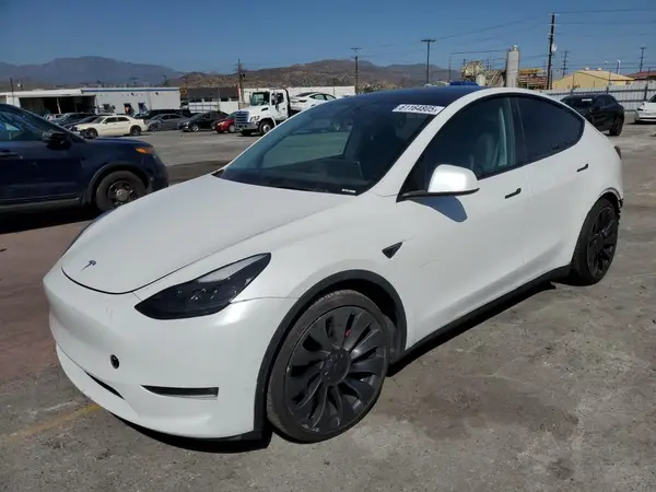 7SAYGDEF1NF489684 2022 TESLA MODEL Y - Image 1