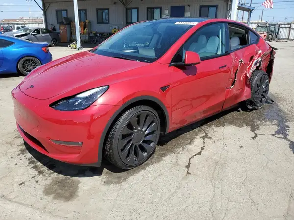 7SAYGDEF1PF743512 2023 TESLA MODEL Y - Image 1