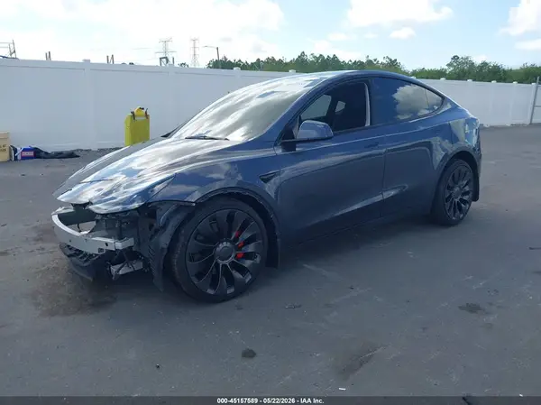 7SAYGDEF2NF515693 2022 TESLA MODEL Y - Image 2