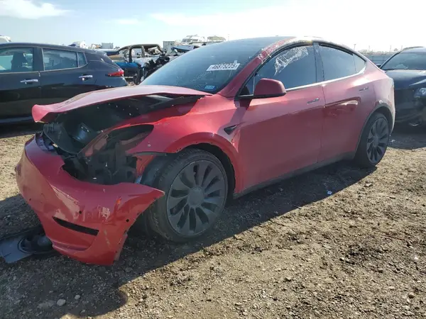 7SAYGDEF2NF537452 2022 TESLA MODEL Y - Image 1
