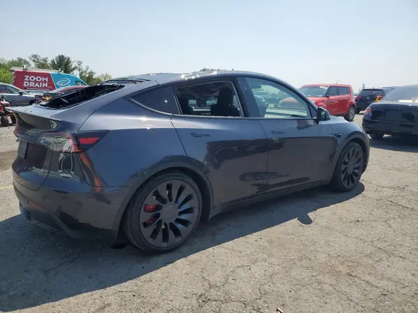 2024 TESLA MODEL Y COPART lot 59670235 auction photo 3