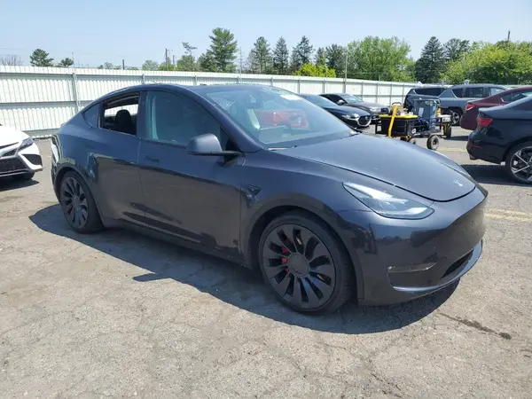 2024 TESLA MODEL Y COPART lot 59670235 auction photo 4