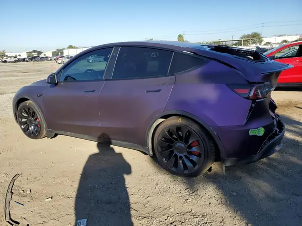 7SAYGDEF3NF554079 2022 TESLA MODEL Y - Image 2