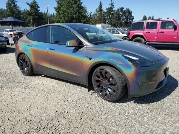 2023 TESLA MODEL Y COPART lot 81075605 auction photo 4