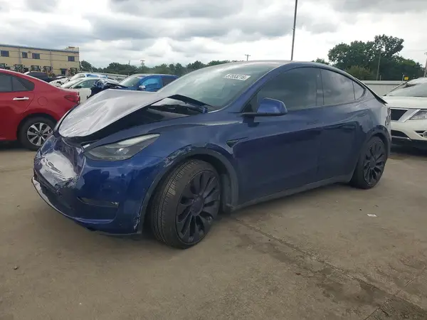 7SAYGDEF6NF387975 2022 TESLA MODEL Y - Image 1