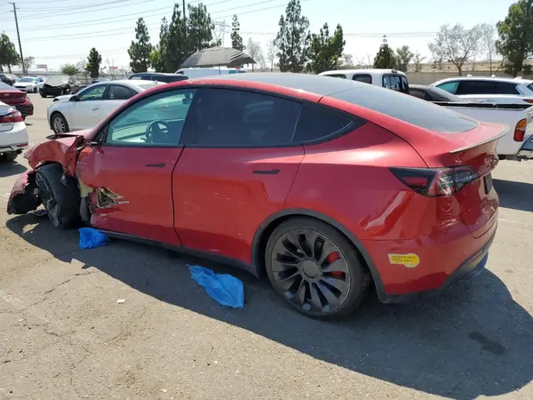 7SAYGDEF7NF343659 2022 TESLA MODEL Y - Image 2