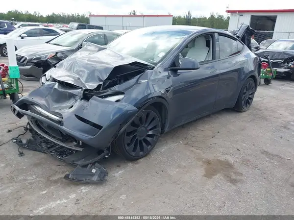 7SAYGDEF8NF453586 2022 TESLA MODEL Y - Image 2