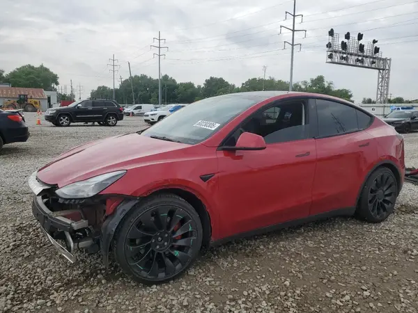 7SAYGDEF8NF514662 2022 TESLA MODEL Y - Image 1