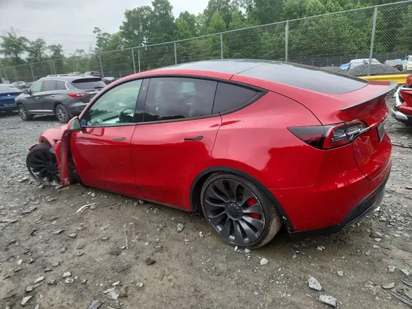 7SAYGDEF8NF546365 2022 TESLA MODEL Y - Image 2
