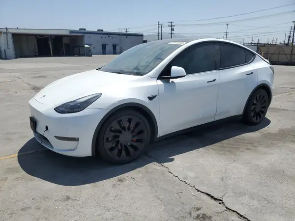 7SAYGDEF9NF376498 2022 TESLA MODEL Y - Image 1