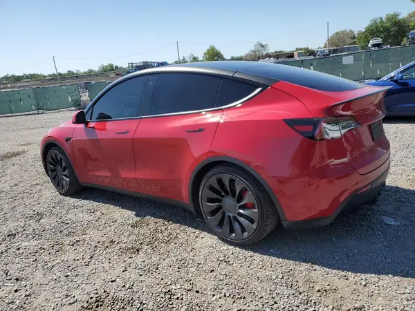 7SAYGDEF9NF452155 2022 TESLA MODEL Y - Image 2