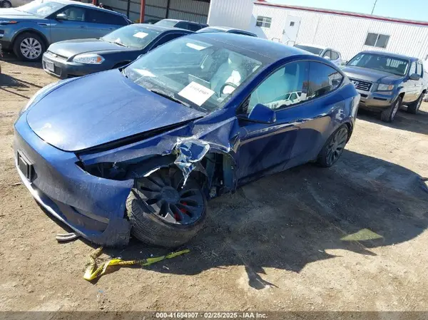 7SAYGDEF9NF523452 2022 TESLA MODEL Y - Image 2