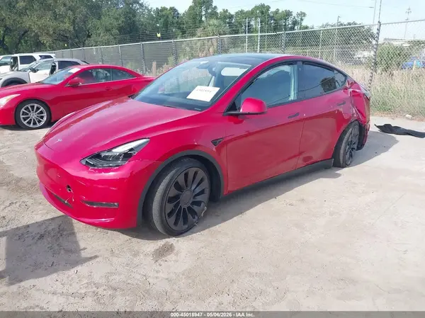 7SAYGDEF9NF537707 2022 TESLA MODEL Y - Image 2