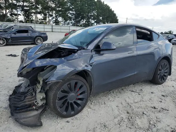 7SAYGDEFXNF373271 2022 TESLA MODEL Y - Image 1