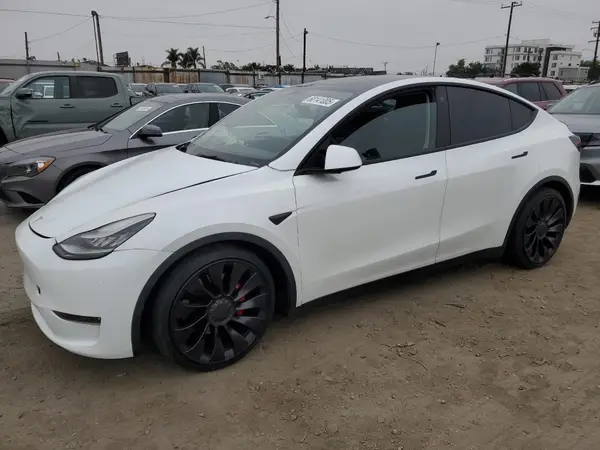 7SAYGDEFXNF384268 2022 TESLA MODEL Y - Image 1
