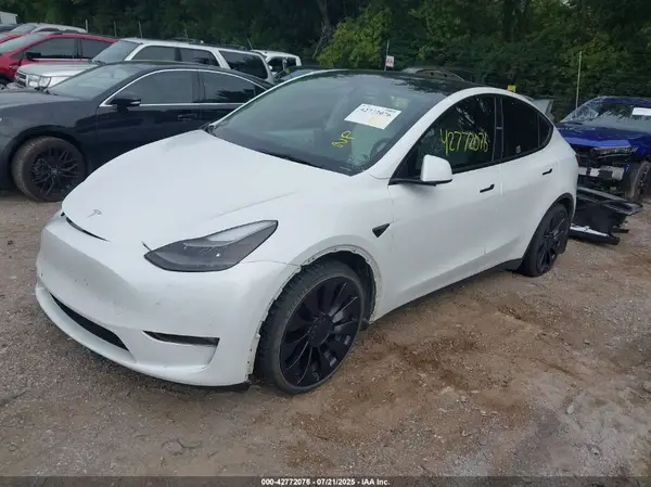 7SAYGDEFXNF487741 2022 TESLA MODEL Y - Image 2