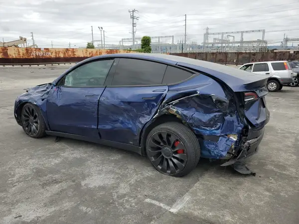 7SAYGDEFXNF510886 2022 TESLA MODEL Y - Image 2