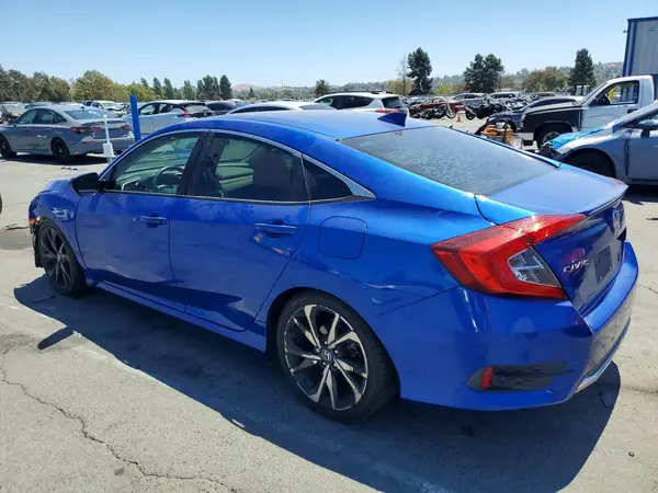 JHMFC1F31KX006195 2019 HONDA CIVIC - Image 2